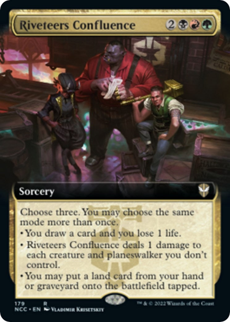 Image for Riveteers Confluence (Extended Art) (179) - Magic: The Gathering