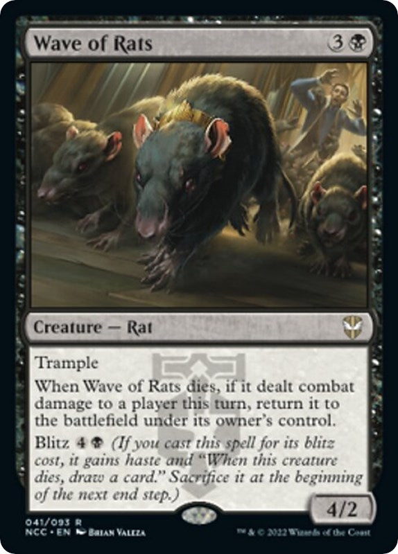 Image for Wave of Rats (41) - Magic: The Gathering