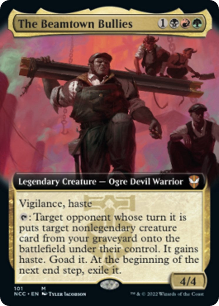 Image for The Beamtown Bullies (Extended Art) (101) - Magic: The Gathering