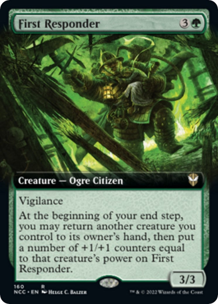 Image for First Responder (Extended Art) (160) - Magic: The Gathering