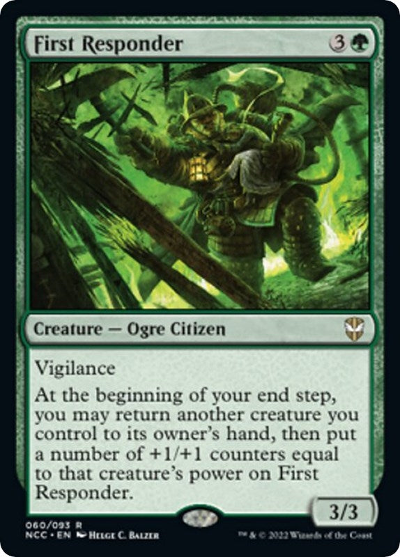 Image for First Responder (60) - Magic: The Gathering