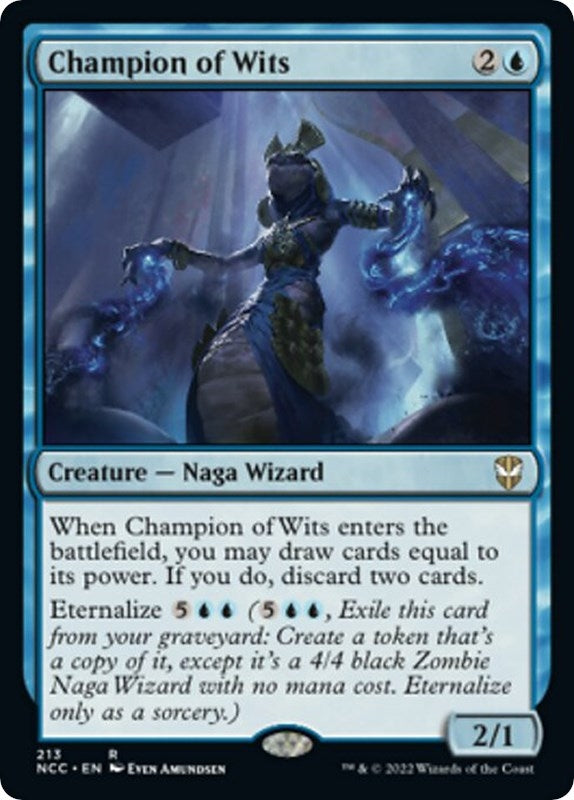 Image for Champion of Wits (213) - Magic: The Gathering