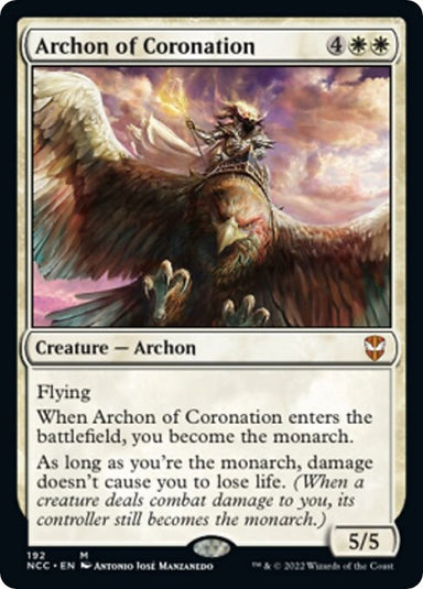 Image for Archon of Coronation (192) - Magic: The Gathering