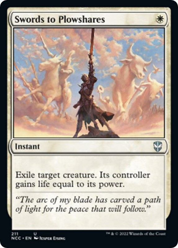 Image for Swords to Plowshares (211) - Magic: The Gathering