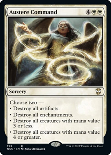 Image for Austere Command (193) - Magic: The Gathering