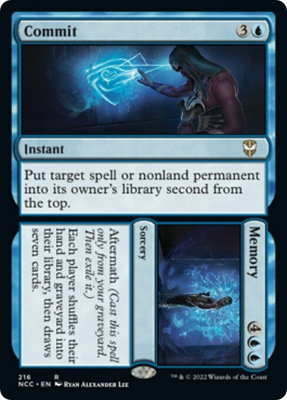 Image for Commit // Memory (216) - Magic: The Gathering