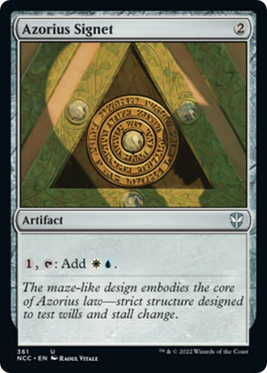 Image for Azorius Signet (361) - Magic: The Gathering