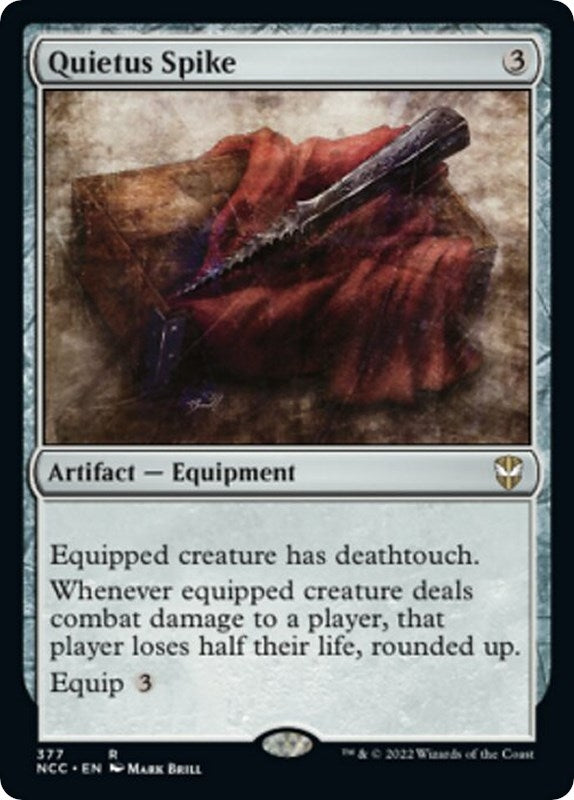Image for Quietus Spike (377) - Magic: The Gathering