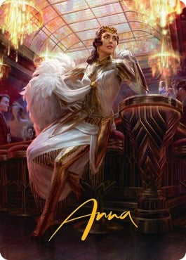Image for Elspeth Resplendent Art Card (3/81) (Gold-Stamped Signature) (3) - Magic: The Gathering