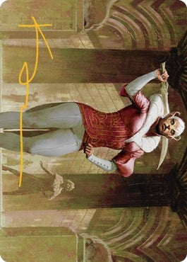 Image for Mage's Attendant Art Card (Gold-Stamped Signature) (5) - Magic: The Gathering