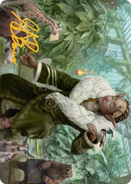 Image for Rumor Gatherer Art Card (Gold-Stamped Signature) (7) - Magic: The Gathering