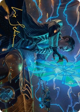 Image for Brokers Veteran Art Card (Gold-Stamped Signature) (10) - Magic: The Gathering