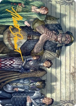Image for Rogues' Gallery Art Card (Gold-Stamped Signature) (17) - Magic: The Gathering