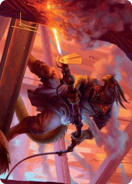 Image for Plasma Jockey Art Card (Gold-Stamped Signature) (19) - Magic: The Gathering