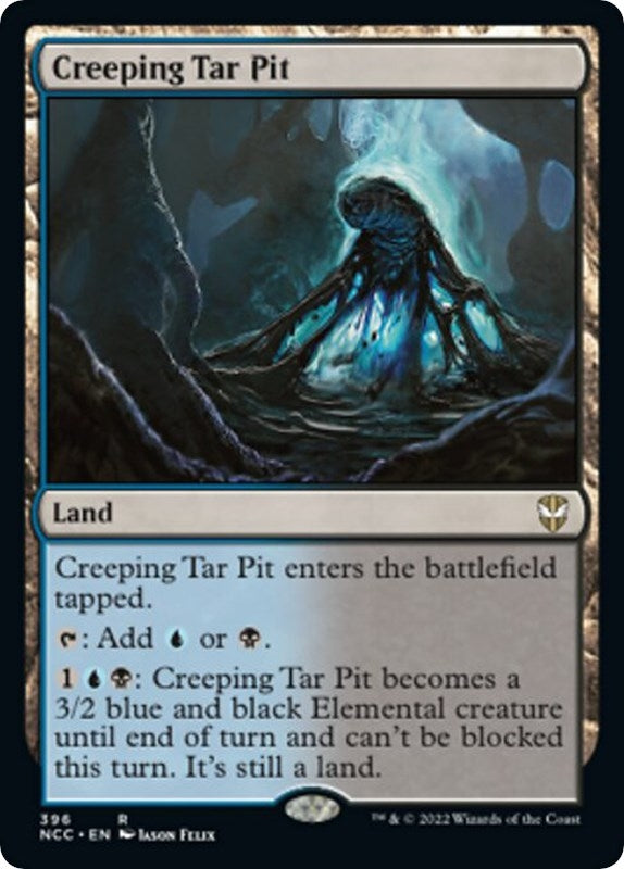 Image for Creeping Tar Pit (396) - Magic: The Gathering