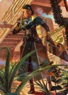 Image for Vivien on the Hunt Art Card (22) - Magic: The Gathering