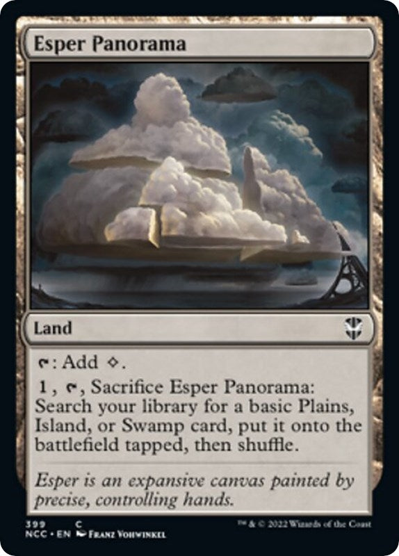 Image for Esper Panorama (399) - Magic: The Gathering
