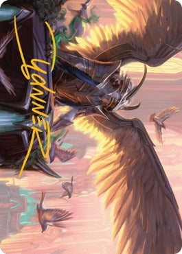 Image for Falco Spara, Pactweaver Art Card (25/81) (Gold-Stamped Signature) (25) - Magic: The Gathering