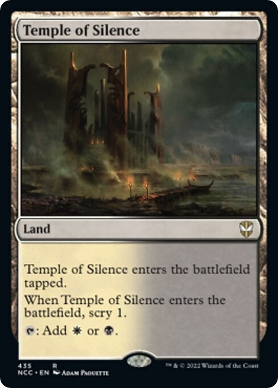 Image for Temple of Silence (435) - Magic: The Gathering
