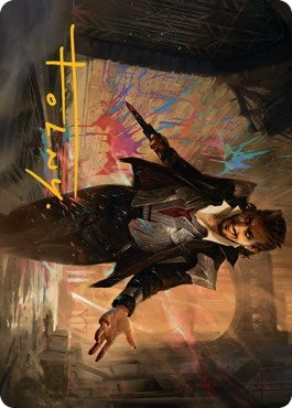 Image for Anhelo, the Painter Art Card (Gold-Stamped Signature) (38) - Magic: The Gathering