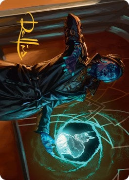 Image for Kamiz, Obscura Oculus Art Card (Gold-Stamped Signature) (41) - Magic: The Gathering