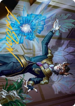 Image for Kros, Defense Contractor Art Card (Gold-Stamped Signature) (44) - Magic: The Gathering