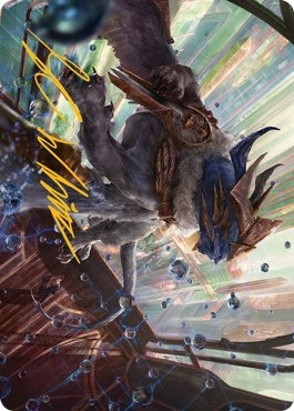 Image for Change of Plans Art Card (Gold-Stamped Signature) (52) - Magic: The Gathering