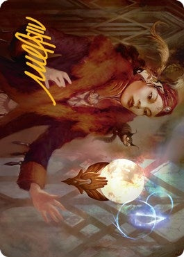 Image for Misfortune Teller Art Card (Gold-Stamped Signature) (58) - Magic: The Gathering