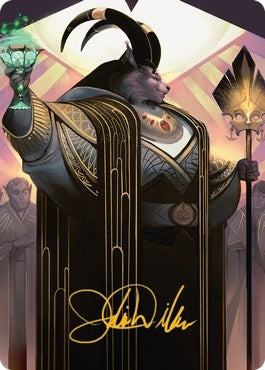 Image for Jetmir, Nexus of Revels Art Card (68/81) (Gold-Stamped Signature) (68) - Magic: The Gathering