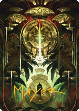 Image for Jetmir's Garden Art Card (76/81) (Gold-Stamped Signature) (76) - Magic: The Gathering