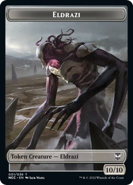 Image for Eldrazi // Human Soldier Double-Sided Token (1 // 8) - Magic: The Gathering