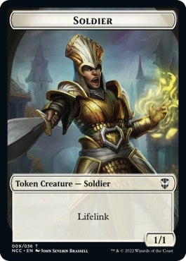 Image for Soldier // Cat Beast Double-Sided Token (9 // 4) - Magic: The Gathering