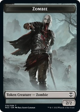 Image for Zombie // Goat Double-Sided Token (16 // 6) - Magic: The Gathering