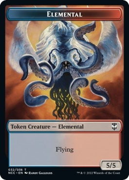 Image for Elemental (032) // Rogue Double-Sided Token (32 // 7) - Magic: The Gathering
