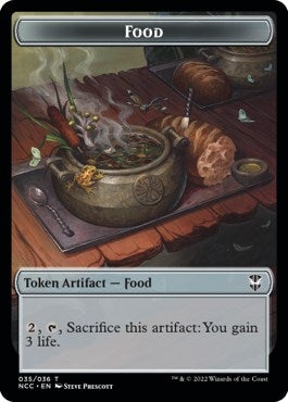Image for Food // Citizen Double-Sided Token (35 // 12) - Magic: The Gathering