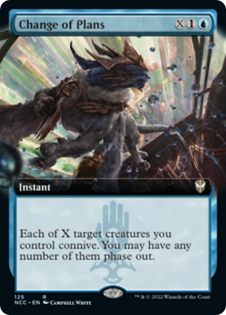 Image for Change of Plans (Extended Art) (125) - Magic: The Gathering
