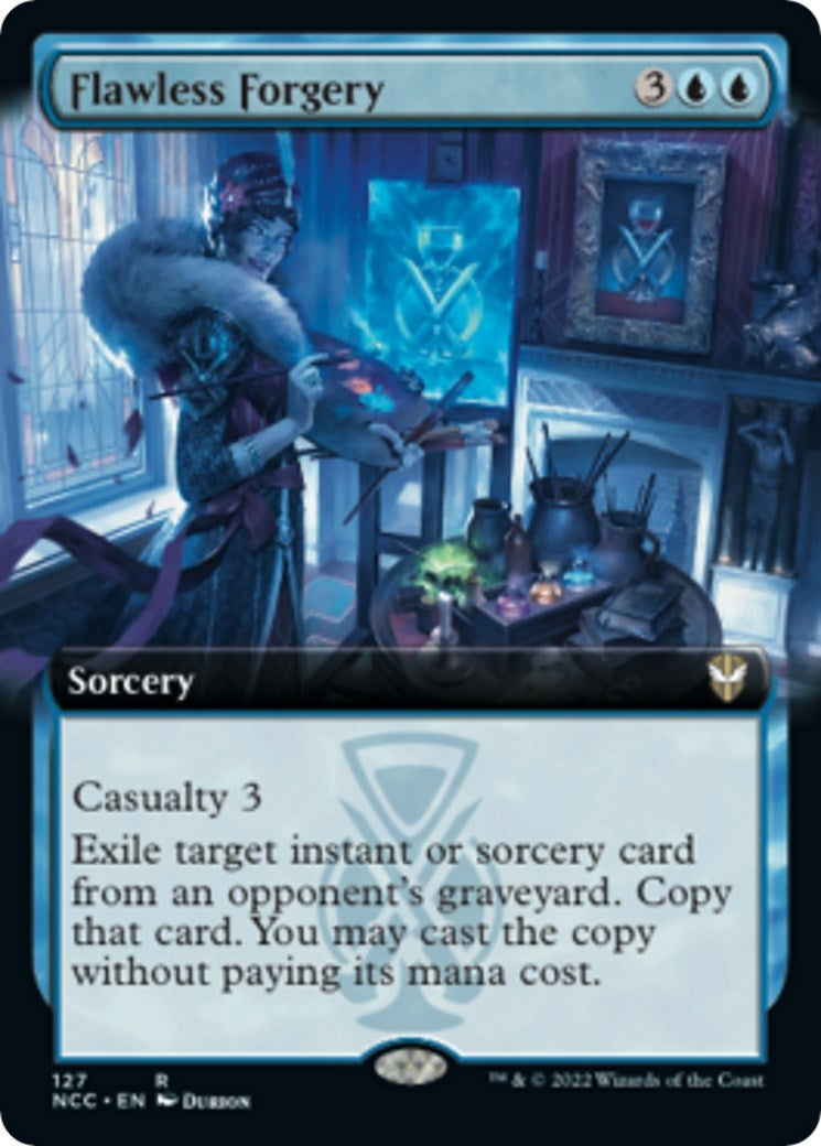 Image for Flawless Forgery (Extended Art) (127) - Magic: The Gathering