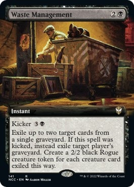 Image for Waste Management (Extended Art) (141) - Magic: The Gathering