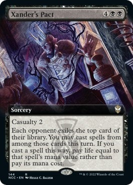 Image for Xander's Pact (Extended Art) (144) - Magic: The Gathering