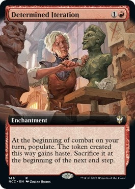 Image for Determined Iteration (Extended Art) (146) - Magic: The Gathering