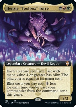 Image for Henzie "Toolbox" Torre (Extended Art) (102) - Magic: The Gathering