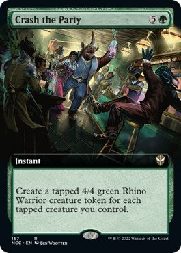 Image for Crash the Party (Extended Art) (157) - Magic: The Gathering