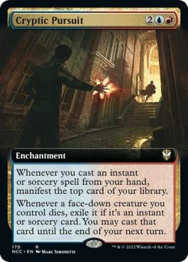 Image for Cryptic Pursuit (Extended Art) (170) - Magic: The Gathering