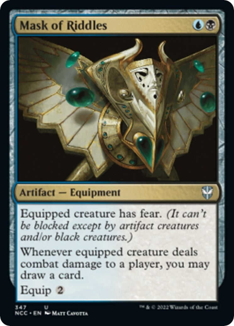Image for Mask of Riddles (347) - Magic: The Gathering