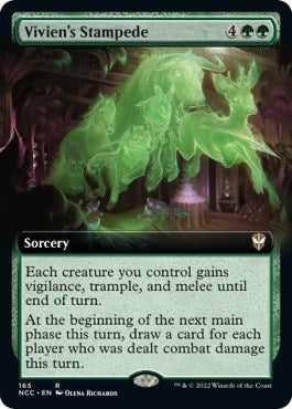 Image for Vivien's Stampede (Extended Art) (165) - Magic: The Gathering