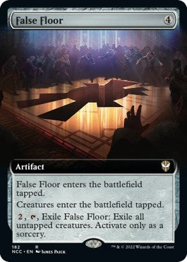 Image for False Floor (Extended Art) (182) - Magic: The Gathering