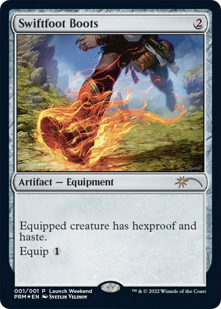 Image for Swiftfoot Boots (1) (WPN & Gateway Promos) - Magic: The Gathering