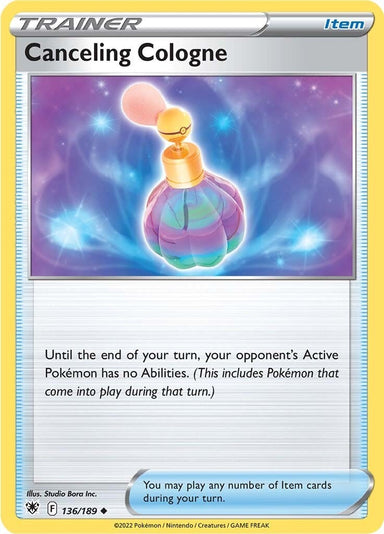 Image for Canceling Cologne (136/189) (SWSH10: Astral Radiance) - Pokemon