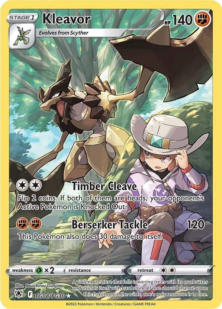 Image for Kleavor (TG08/TG30) (SWSH10: Astral Radiance Trainer Gallery) (SWSH10:TG) - Pokemon