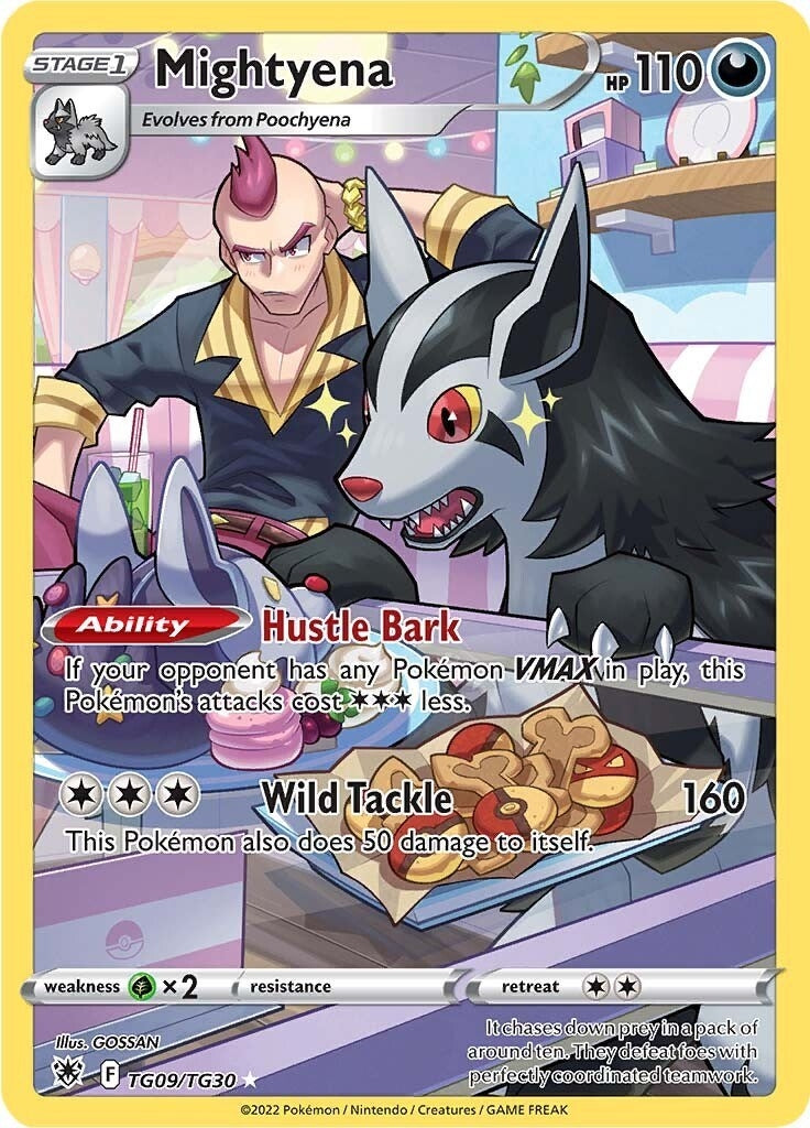 Image for Mightyena (TG09/TG30) (SWSH10: Astral Radiance Trainer Gallery) (SWSH10:TG) - Pokemon